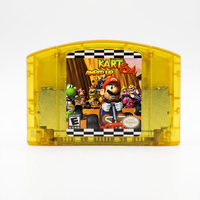 Jeux rétro pour N64, cartouche Kart Hack, Amped up 64 et Over Kart 64, version NTSC