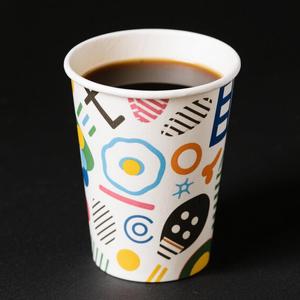 Gobelet à café personnalisé de 12 oz, jetable, à double paroi, à paroi ondulée, pour café chaud, avec couvercle, logo personnalisé - Product Image 4
