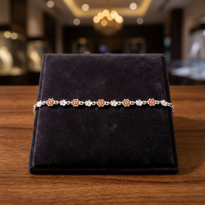 Womens Trendy Fine <b>Charm</b> <b>Silver</b> <b>Bracelet</b> Elegant Adjustable Fashion Jewelry Accessory for Daily Wear Party Wedding and Gift - Product Image 3