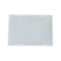 Prix usine haute qualité Ultra-mince Document fichier boîte de rangement Logo personnalisé OPP sac Transparent Rectangle Style américain