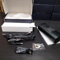 Gonfleur de pneus de voiture numérique 12V, double cylindre, pompe à air portable sans fil, batterie externe 2000mAh pour 3 pneus de voiture, matériau ABS