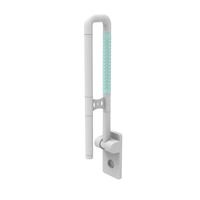 Barre d'appui relevable en TPE robuste à haute capacité de charge pour douche