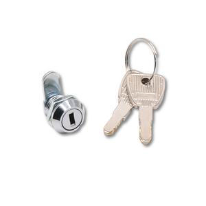 Serrures à came Euro CANISS en acier durable et matériaux PC, avec clé, pour portes, en alliage de zinc chromé, 10 mm - Product Image 5