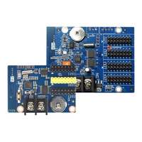 Modul Kontrol LED WiFi Nirkabel HD-W2 untuk Penggunaan Dalam Ruangan untuk Operasi Layar Fleksibel