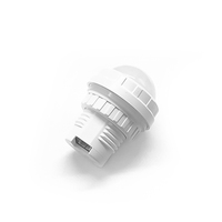 Sensor Gerak PIR HNB132PIR IP65 Ukuran Kecil Silvair Mesh Kontrol Aplikasi BLE Zhaga Book20 Peredupan Tiga Tingkat 12-24V DC Jangkauan 6-8m