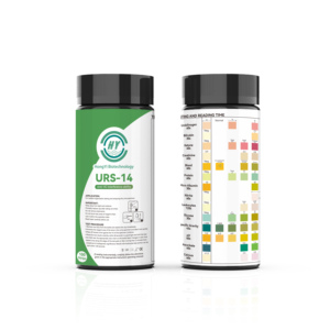 Tira de prueba de orina OEM ODM, 14 parámetros, <span class=keywords><strong>tiras</strong></span> de análisis de orina, <span class=keywords><strong>tiras</strong></span> de prueba de orina, 100 Uds. - Product Image 5