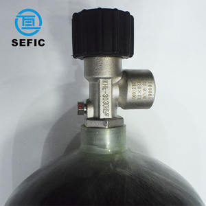 Cilindros de Gas de Fibra de Carbono de 6.8L, Tanque de Fibra de Carbono de Alta Presión, Cilindro de Gas de Oxígeno Compuesto - Product Image 4