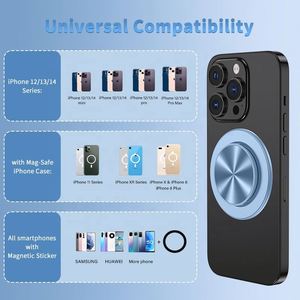 Usine En Gros Prise De Téléphone Aimant Doigt Grip Support De Téléphone Magnétique Griptok Magnétique Popping up Prise De Téléphone pour iPhone16/15 - Product Image 3
