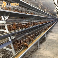 Meilleure Qualité Bon Prix Élevage de Poules Pondeuses Cage Batterie pour Poulets de Vente