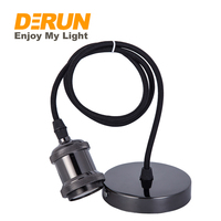 Douille de lampe vintage en cuivre, bronze, noir, argent, or rose, rétro, en aluminium, douille E27 pour ampoule LED, DEC-SOCKET