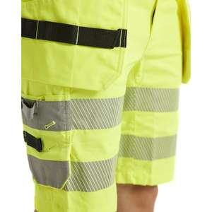 Blaklader-718618113300C42กางเกงขาสั้น Hi-Vis ของผู้หญิงที่มีสีเหลือง-EAN 7330509729779ชุดทำงาน HI-VIS - Product Image 4