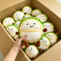 Offre Spéciale – Peluches Durian Cartoon de 8 Pouces, Super Douces, en Stock, Idéales pour les Fêtes, Livraison Rapide, Vente en Gros, Prêtes à l'Expédition