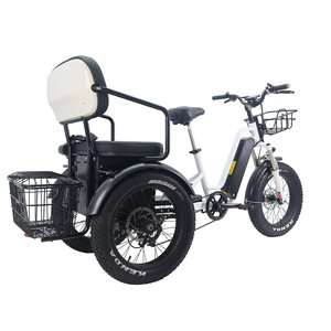 <span class=keywords><strong>Tricycle</strong></span> <span class=keywords><strong>adulte</strong></span> de haute qualité à 3 roues de 20 pouces avec pneus larges, moteur à moyeu arrière, batterie au lithium <span class=keywords><strong>pour</strong></span> femmes, seniors et hommes - Product Image 6