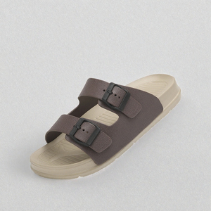 Claquettes en EVA à double boucle, antidérapantes, à bout ouvert, sandales de plage pour hommes et femmes, pour la salle de bain et l'extérieur - Product Image 2