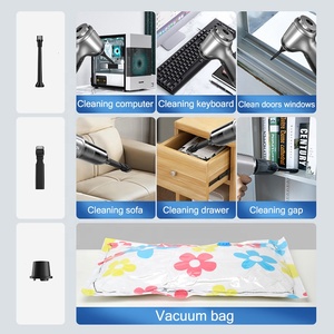 Portable Car Vacuum <strong>Cleaner</strong> 3 in 1 Rechargeable 4000mah 12000Pa 120W Filter Cordless Brushless <strong>Vaccum</strong> Air Ship Pump Dust <strong>Cleaner</strong> - Product Image 6