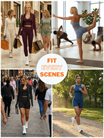 Ensemble de vêtements de sport sans couture EnovStars personnalisé 4 pièces : débardeur dos nageur, short, leggings, veste en nylon et élasthanne – Tenue de yoga et de gym OEM/ODM