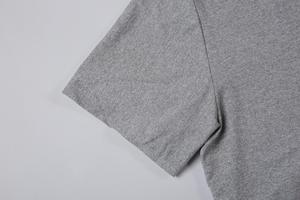 เสื้อยืดคอกลมแขนสั้นทรงหลวมสีพื้นสไตล์วินเทจสำหรับผู้ชาย ขายส่ง พร้อมบริการสกรีน<span class=keywords><strong>ลา</strong></span>ยตามแบบที่ต้องการ - Product Image 5