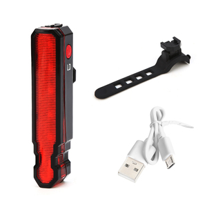 WEST BIKING-Feu arrière LED rouge <span class=keywords><strong>rechargeable</strong></span> pour vélo, éclairage laser, pour la conduite de nuit - Product Image 4