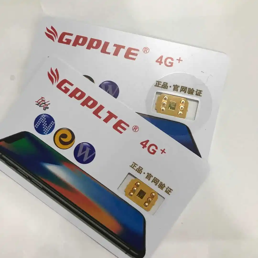 GPPLTE SIM CARD 4G+ U SIM FOR IPHONE X XS MAX 13 12 11 GPP LTE