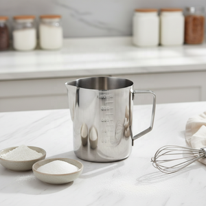 Espumador de Leche Manual de Acero Inoxidable SUAN, Estilo Americano, para <span class=keywords><strong>Latte</strong></span> Art, 350ml/12oz, 600ml/20oz, 1000ml/32oz - Product Image 5