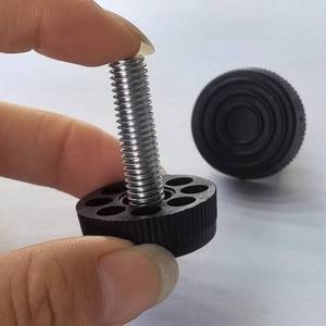 <b>Adjustable</b> Feet Eight-Hole Black Plastic Furniture Pads Non-Slip Wardrobe <b>Table</b> Chair <b>Legs</b> Protection Pad T01 - Product Image 1