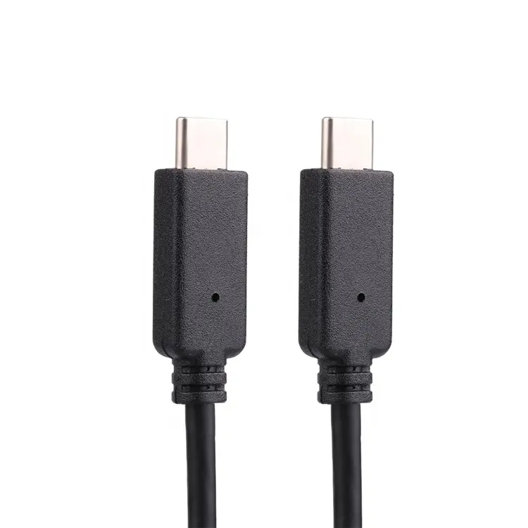 Over 18 years manufacturer 0.3M USB 3.0 Type C Male to C Male fast speed data transmission and fast power charging cable
