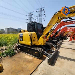 Miniexcavadoras Usadas PC56, Equipo de Excavación de Segunda Mano, PC56 PC55, Excavadora Pequeña Komatsu Usada - Product Image 4