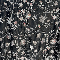Tissu en velours à sequins brodé, prix d'usine, pour robe de soirée