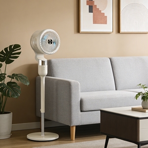 Ventilateurs sur pied oscillants 3D modernes pour la maison, ventilateurs électriques portables avec télécommande, vente en gros de ventilateurs sur pied - Product Image 6