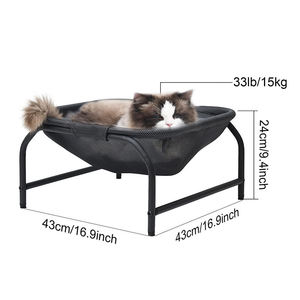 Factory Custom Günstige Atmungsaktive Katzen bett Atmungsaktive Katzen-und Hunde hängematten nest für große Katzen - Product Image 6