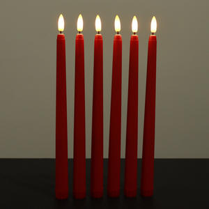 Bougies LED sans flamme, pots de bougies de Noël, bougies électriques décoratives à piles pour la décoration intérieure, vente en gros - Product Image 4