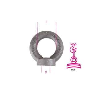 BETA - 080420330 ROBUR-Tuercas de ojo de elevación, de color propio (paquete múltiple)-ELEMENTOS EAN 8014230502502 PARA FIJACIONES - Product Image 2