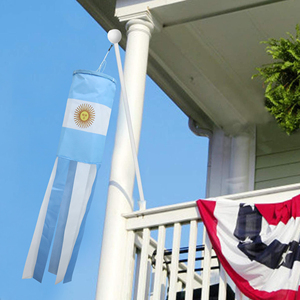Drapeau d'Argentine personnalisé en polyester, imprimé numériquement, pour jardin, cour ou véranda - Product Image 4