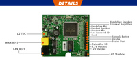 Carte de circuit imprimé d'urgence SOS SIP, Module de circuit imprimé POE VoIP pour interphone de porte