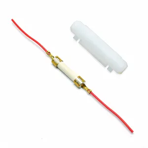 Nhanh chóng thổi thủy tinh cầu chì nhanh chóng thổi xe thủy tinh ống cầu chì các loại Kit amp 0.5A,1A,2A,3A,5A,10A,15A,20A,30A và 10pcs cầu chì Seat-72