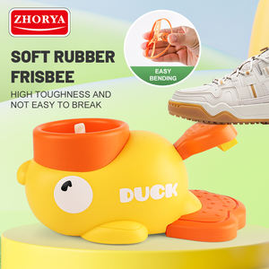 Zhorya Caneton Forme <span class=keywords><strong>Pied</strong></span> Step-on Soucoupe Volante Sports De Plein Air Enfants Jouets <span class=keywords><strong>Pied</strong></span> D'éjection Marcher <span class=keywords><strong>Sur</strong></span> Soucoupe Volante Jouet - Product Image 3