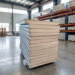 แผงแซนวิชออกแบบลิ้นและ<span class=keywords><strong>ร่อง</strong></span>พิเศษทำจาก PU ป้องกันอากาศรั่วประหยัดค่าไฟ - Product Image 1