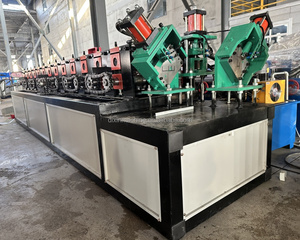 스틸 프로파일 건식 벽체 트랙 및 스터드 더블 라인 C U 라이트 스틸 프레이밍 롤 성형 기계 멀티 프로파일 롤포머 - Product Image 2