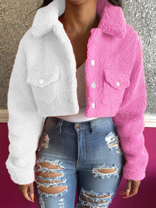 Women Faux Fur Coats Jackets Winter Crop <strong>Tops</strong> Coats Fashionable Girl Trendy Jackets for Women Ladies <strong>Bubble</strong> Down Puffer Coats - Product Image 2