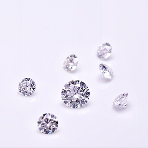 Diamante Sintético Suelto de Laboratorio con Certificación IGI, Corte Brillante Redondo, Claridad D VVS1, 5mm 6mm 6.5mm, Joyería Qinglong - Product Image 1