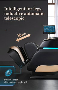 Wholesale Cheap 4d Ai Body Scan Shiatsu <b>zero</b> <b>Gravity</b> Voice Command <b>Chair</b> with Head Cover - Product Image 4