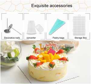 Kit <span class=keywords><strong>per</strong></span> la decorazione di torte da 38 pezzi sacchetti <span class=keywords><strong>per</strong></span> tubazioni <span class=keywords><strong>per</strong></span> glassa e Set di punte <span class=keywords><strong>per</strong></span> la pasticceria con Cupcake <span class=keywords><strong>per</strong></span> biscotti Dessert francese - Product Image 2