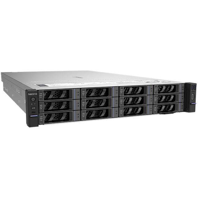 2U AI GPU Rack Server Nettrix X620 G50 Supports  32 DDR5 Memory
