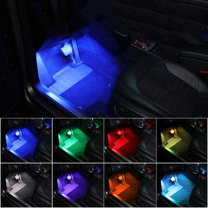Lumière LED décorative pour l'intérieur de la voiture, 48 LED, lampe d'ambiance, éclairage au sol pour la décoration intérieure de l'automobile - Product Image 4