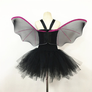 Costumes de chauve-souris <span class=keywords><strong>pour</strong></span> Halloween Cosplay <span class=keywords><strong>robe</strong></span> de fille <span class=keywords><strong>noire</strong></span> terrifiante robes de déguisement de fête de Pâques <span class=keywords><strong>pour</strong></span> filles enfants - Product Image 3