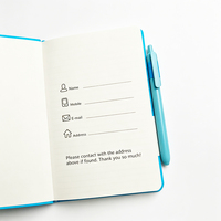 Carnet personnalisé A5 en cuir PU, couverture rigide, 210x130mm, avec fermeture élastique, porte-stylo, marque-page en ruban, pour le bureau, l'école, les cadeaux