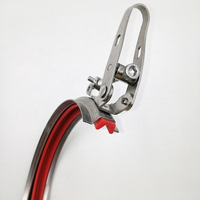 Raccords de conduits ronds pour dépoussiérage pince à levier rapide colliers de serrage rapide colliers de serrage pour tuyaux à connexion rapide