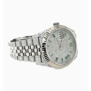 Reloj de pulsera para hombre Drioshipping Limited Skeleton Edition Luxury Iced Out Hip Hop con diamantes de moissanita originales con claridad VVS y movimiento ETA - Product Image 5