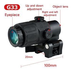 Lunette de visée optique holographique G33 3X pour la chasse, la précision et le tir, avec fixation rapide 20 mm - Product Image 3