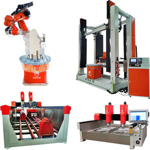 Machine de sculpture sur marbre 3D à <span class=keywords><strong>bras</strong></span> robotique KUKA HUALONG Machinery, routeur CNC à 7 axes, gravure sur granit, sculpture sur pierre, robot à vendre - Product Image 6